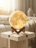Dusk To Dawn Moon Lamp – 16-Colour LED Moonlight with Remote &amp; Touch Control